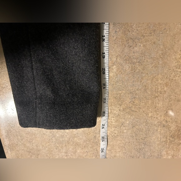 J. Crew coat - charcoal gray wool double breasted peacoat - Picture 11 of 11